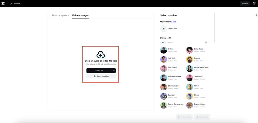 AI Voice Effects