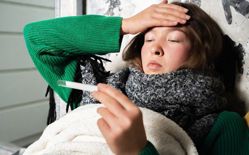 bring down the persistent fever