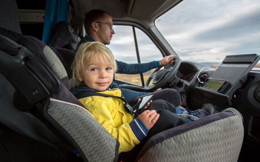 florida law about children sitting in front seat