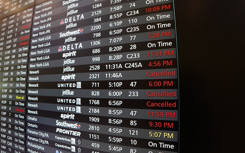 Tips When Your Flight Is Cancelled