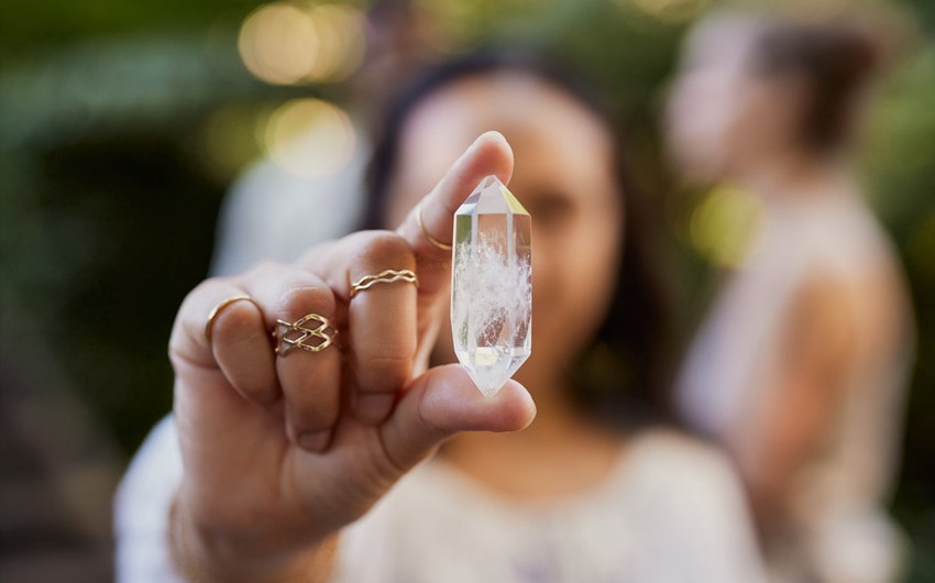 Differentiate Real Crystals from Fakes