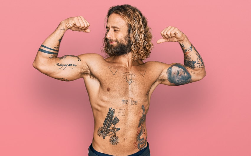 tattoo ideas for men inner bicep