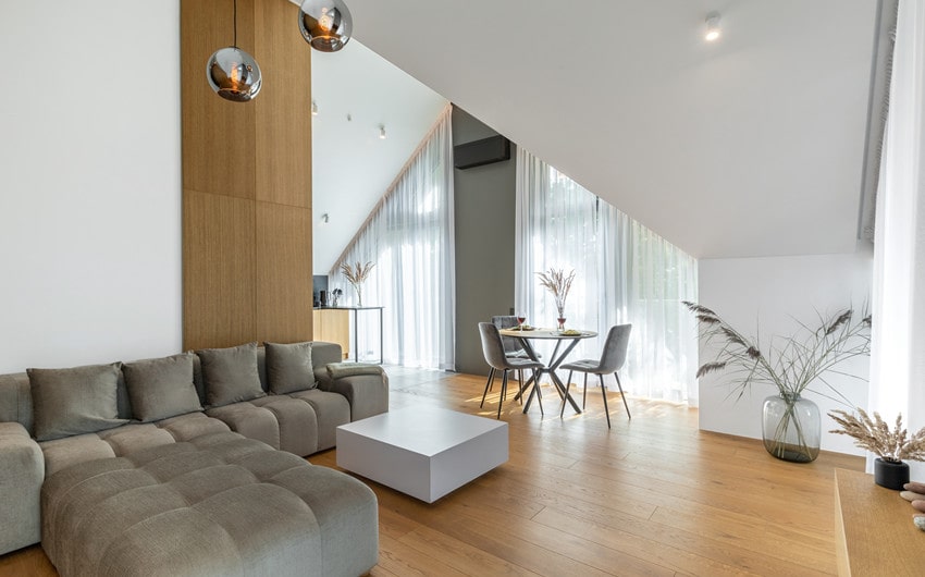 transforming spaces with hardwood