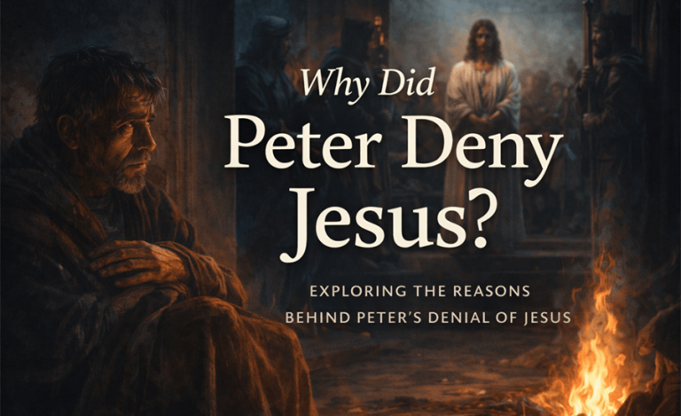 Why Did Peter Deny Jesus?