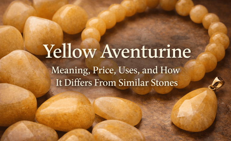 Yellow Aventurine Meaning, Price, Uses, and How It Differs From Similar Stones