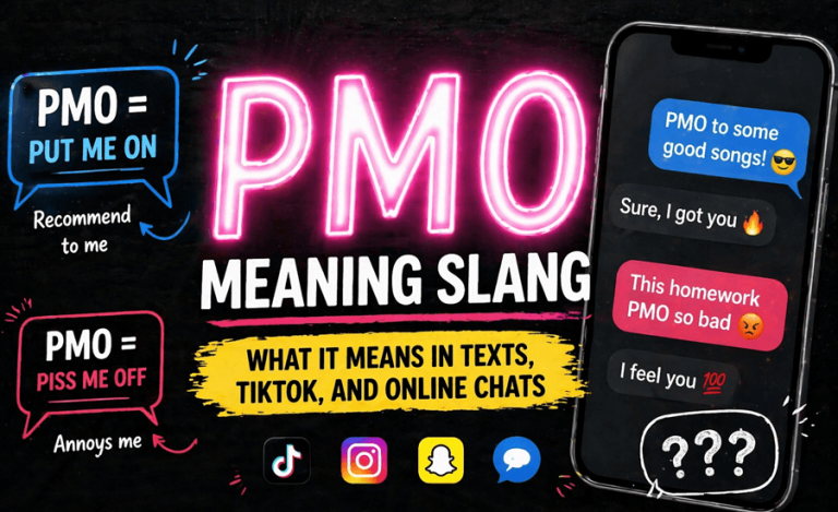 PMO Meaning Slang: What It Means in Texts, TikTok, and Online Chats
